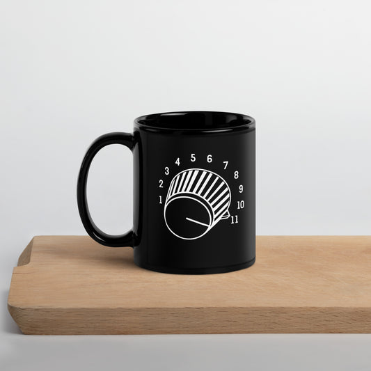 "This Goes To 11" Coffee Mug - Black