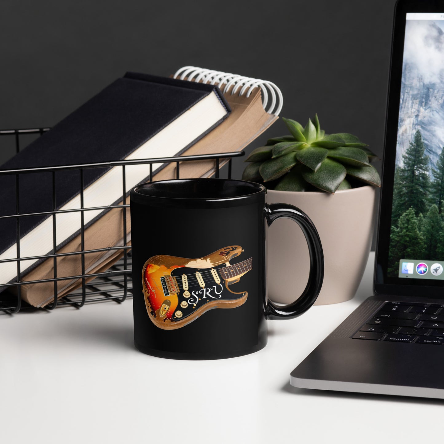 SRV #1 Coffee Mug - Black
