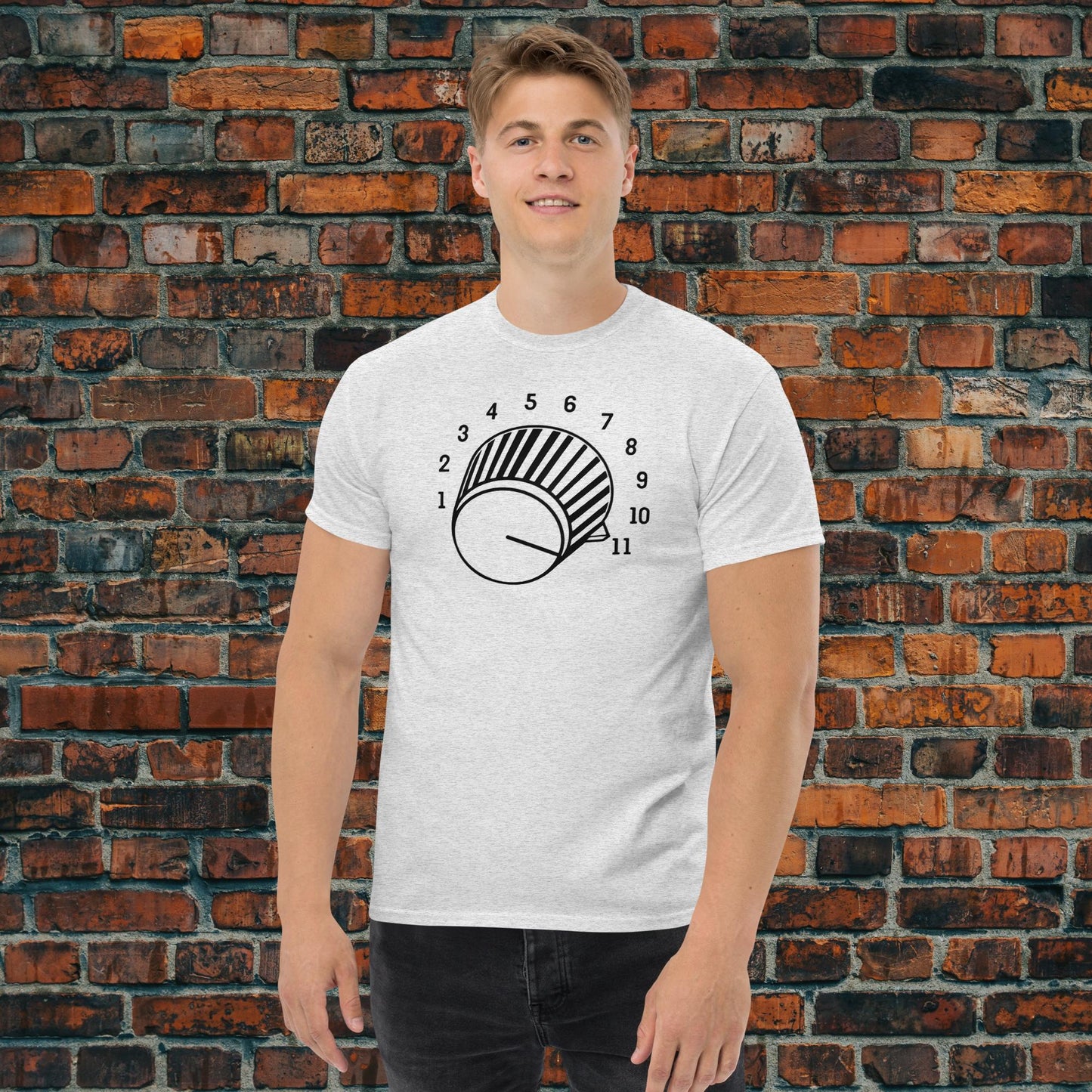 This Goes to 11 T-Shirt (Black Knob)