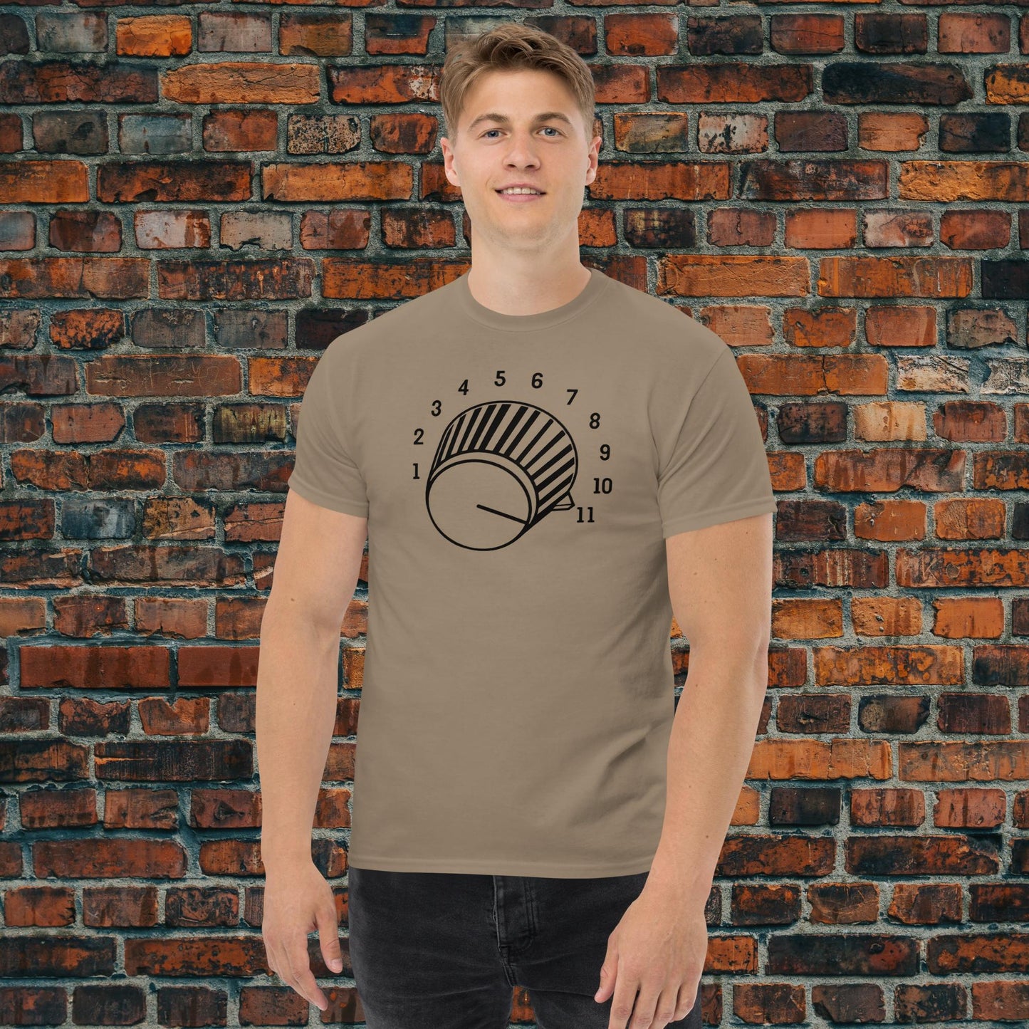 This Goes to 11 T-Shirt (Black Knob)