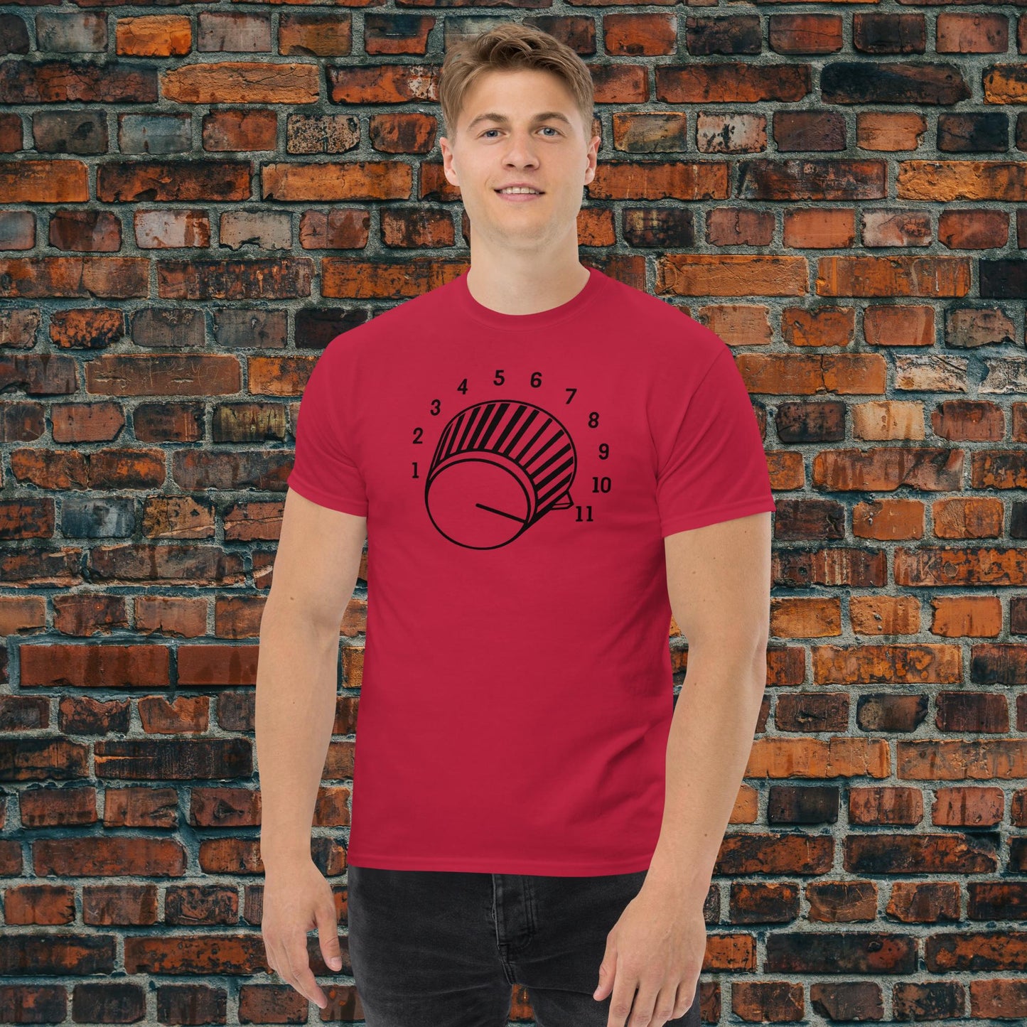 This Goes to 11 T-Shirt (Black Knob)