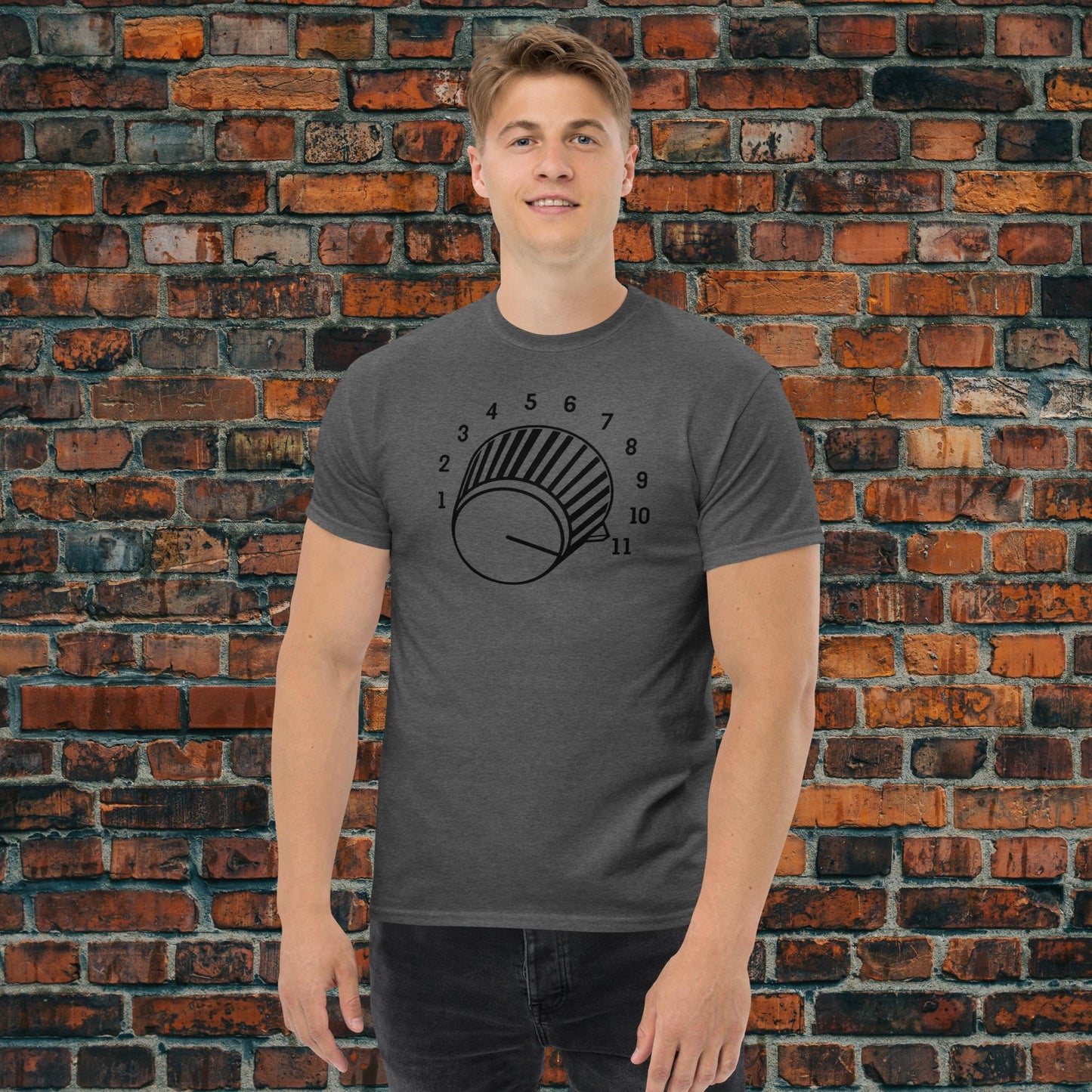 This Goes to 11 T-Shirt (Black Knob)
