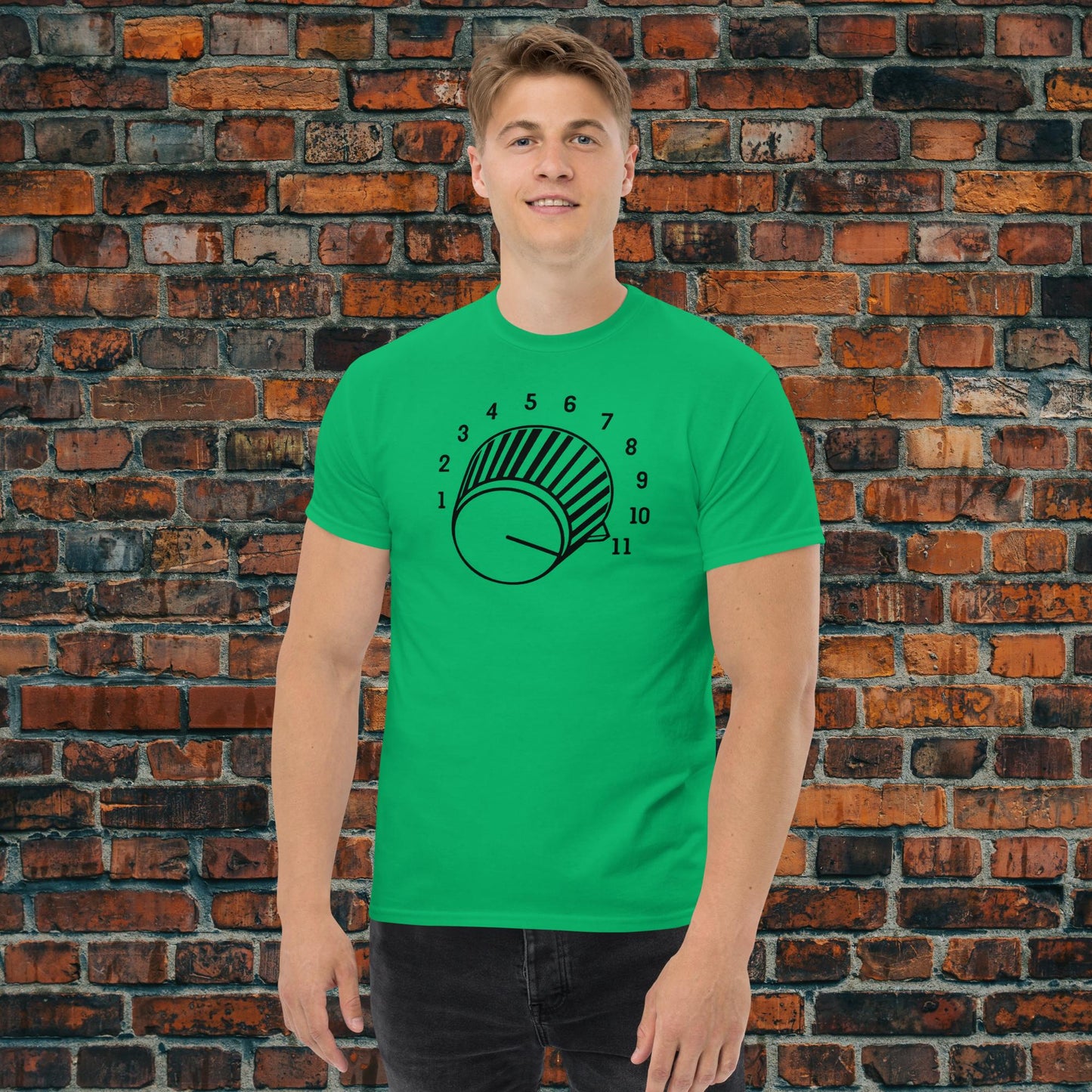 This Goes to 11 T-Shirt (Black Knob)