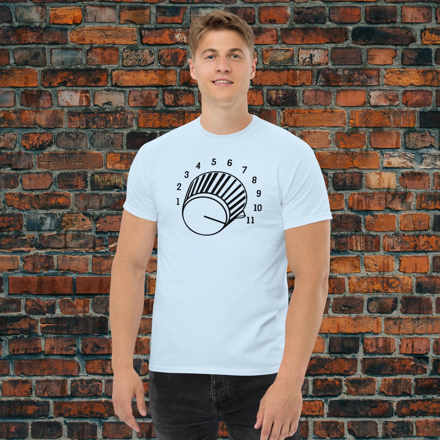 This Goes to 11 T-Shirt (Black Knob)