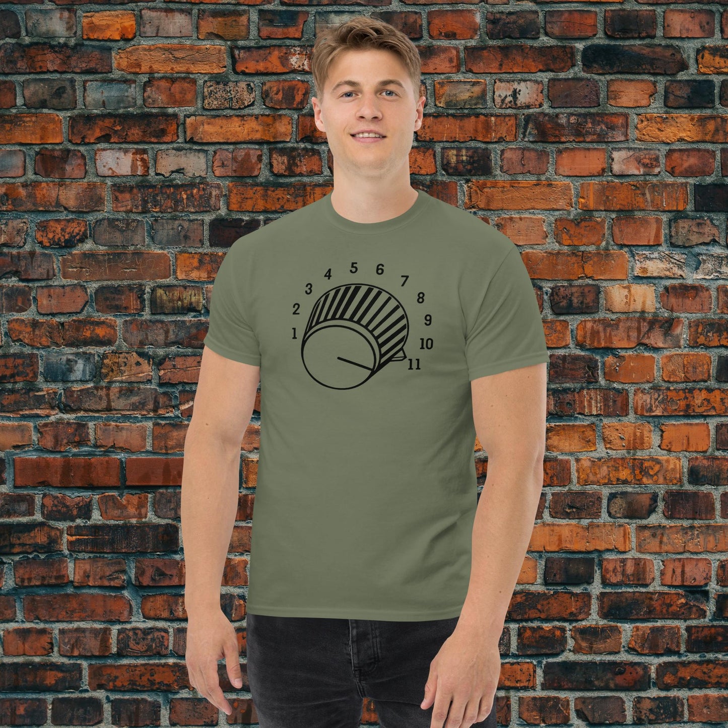 This Goes to 11 T-Shirt (Black Knob)