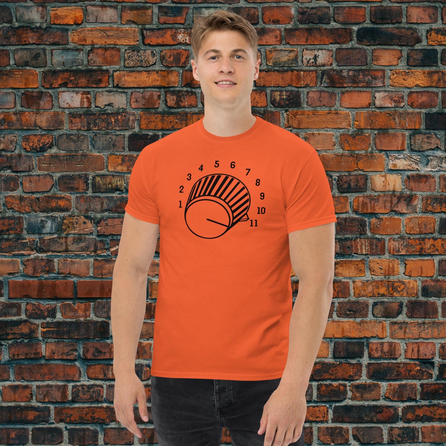 This Goes to 11 T-Shirt (Black Knob)