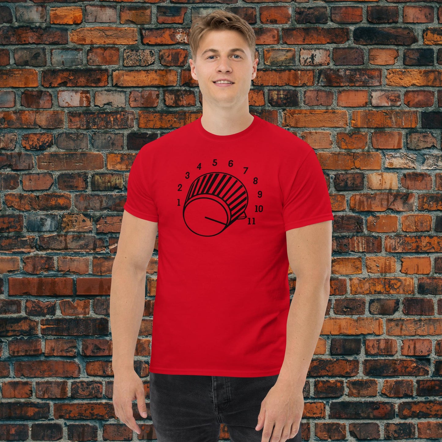 This Goes to 11 T-Shirt (Black Knob)