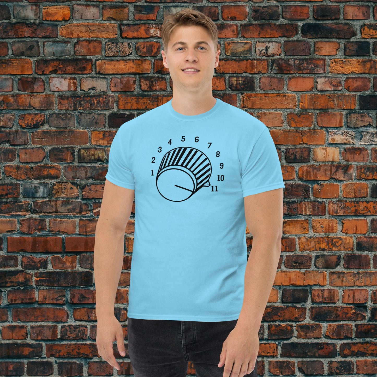 This Goes to 11 T-Shirt (Black Knob)
