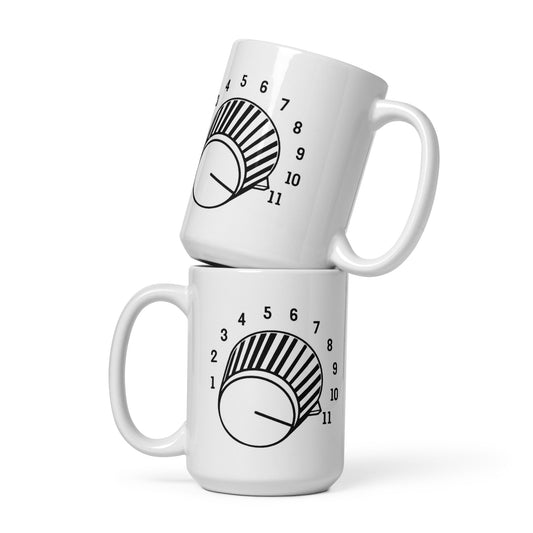 "This Goes To 11" Coffee Mug - White